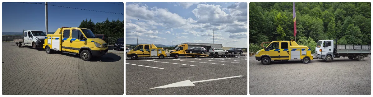 Tractari auto Sebes - transport pe autoplatforma pe Autostrada A1 si A10